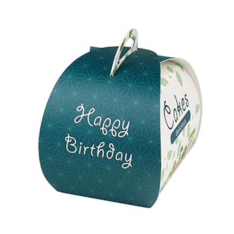 foldable paper cake box