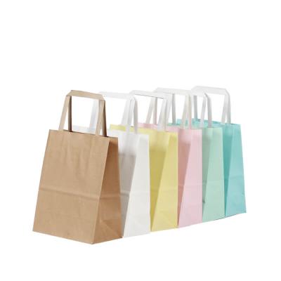 full color paper shopping bags