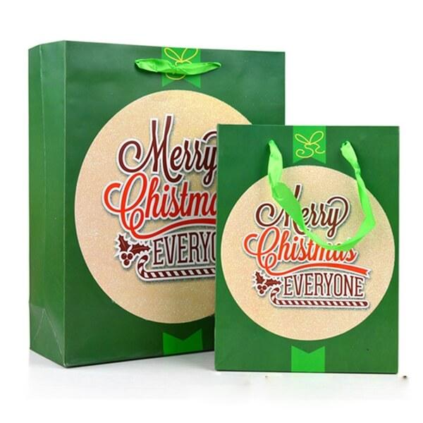 christmas paper gift bags