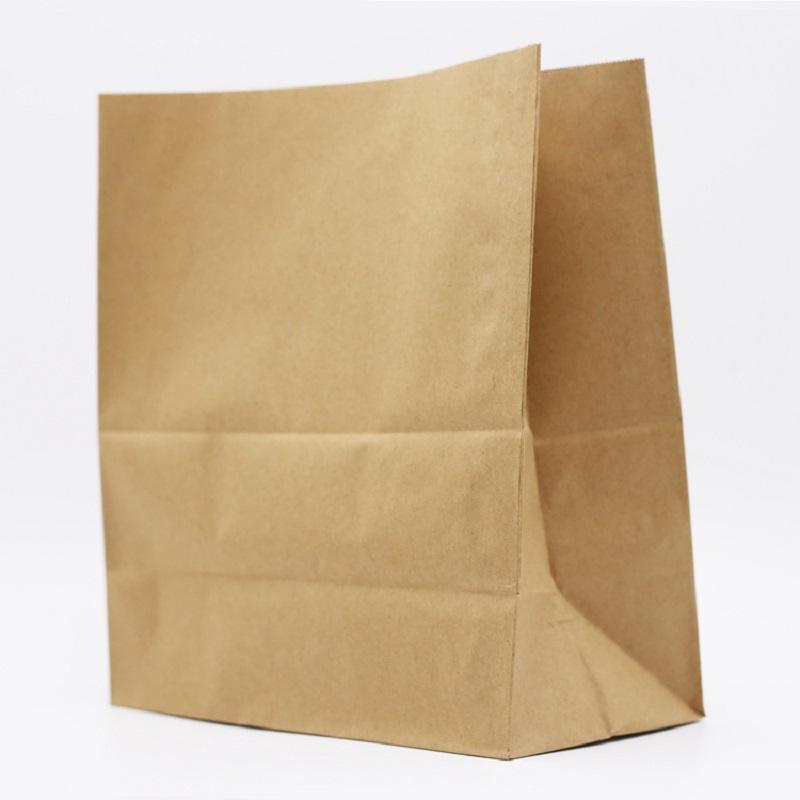 block bottom paper bags